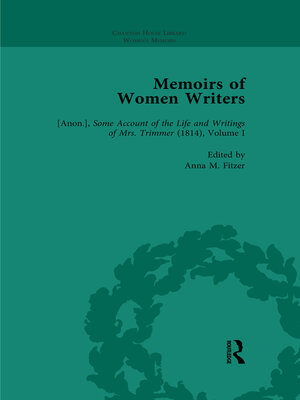 cover image of Memoirs of Women Writers, Part I, Volume 3